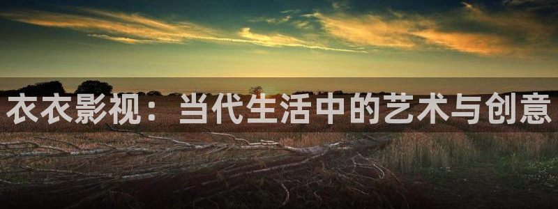 宅宅网光棍影院黄色网：衣衣影视：当代生活中的艺术与创意